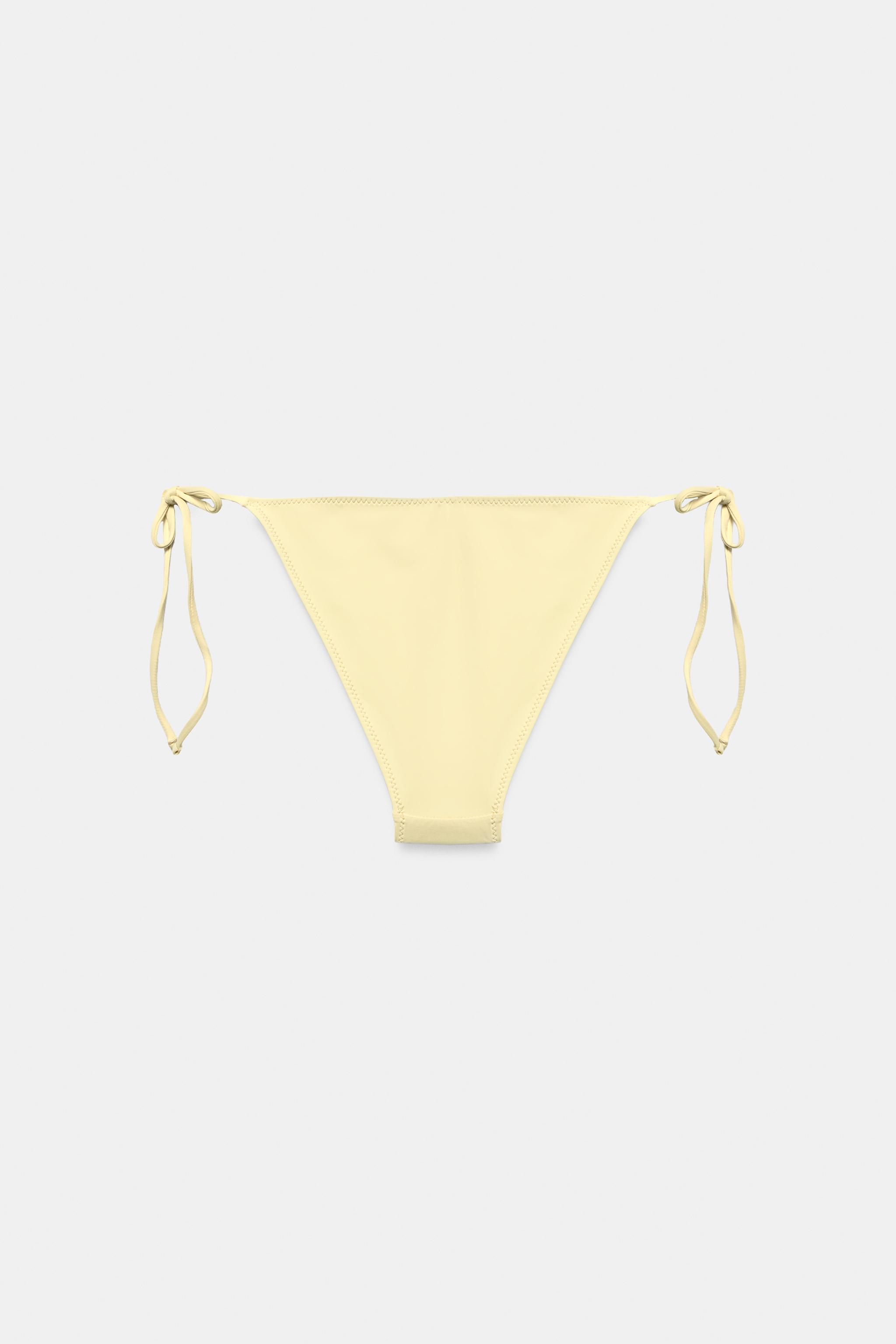 SIDE-TIE BIKINI BOTTOMS WITH RING DETAIL